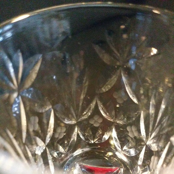 2 Tiffin Franciscan Air Bubble Stem Glasses. - Picture 3 of 12